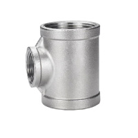 盛京联硕304不锈钢异径内丝三通DN65*DN20[2.5寸变6分]个