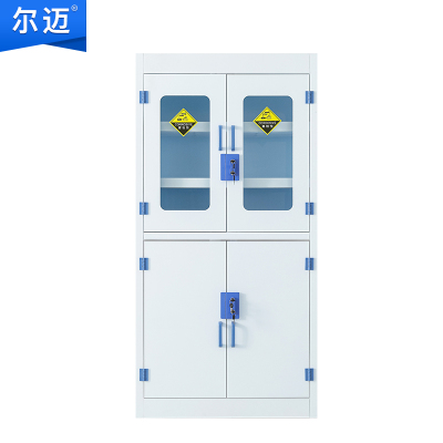 尔迈PP药品柜 耐腐蚀性化学品安全柜 强酸强碱化学品仪器柜 1800*900*450mm