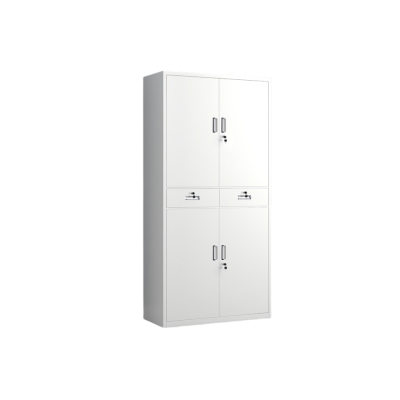 金佑莱更衣柜宿舍储物柜铁皮柜子玻璃文件柜资料柜凭证柜带工具柜 个(铁二斗柜)