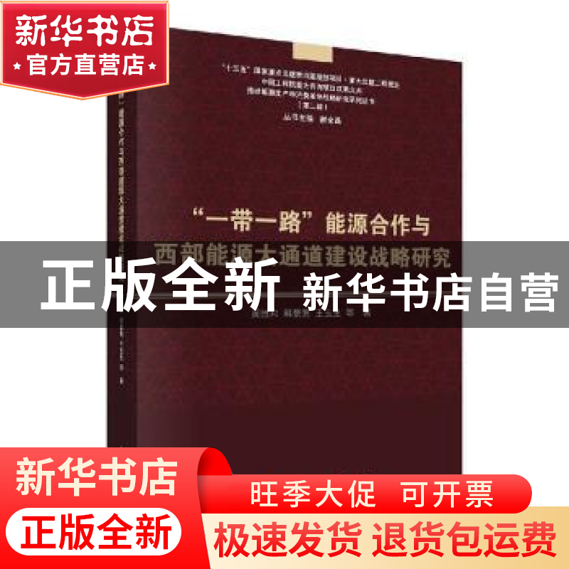 正版 "一带一路"能源合作与西部能源大通道建设战略研究 黄维和,