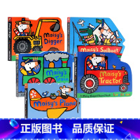 [正版]Maisy小鼠波波交通工具造型书5册 英文原版绘本 儿童英语读物纸板书 Maisy's Fire Engine