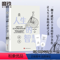 [正版]人生的智慧 比鸡汤还要好读的叔本华入门名作 爱因斯坦尼采薛定谔托尔斯泰受益匪浅 全新译本 外国哲学文学图书书籍