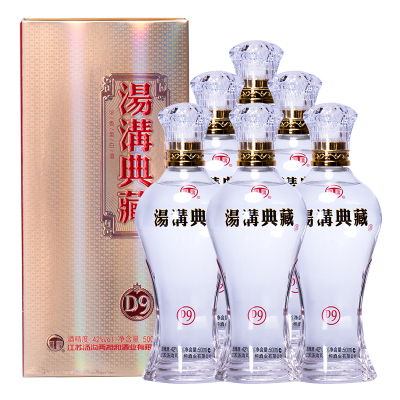 汤沟汤沟典藏D942度500ml*6瓶整箱装白酒