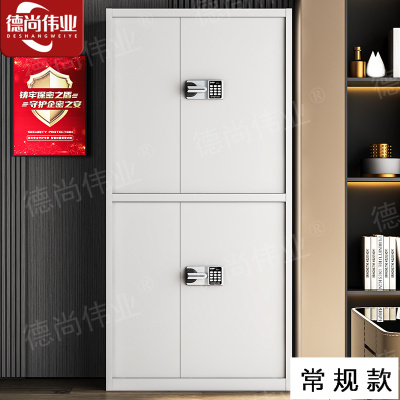 德尚伟业保密柜钢制文件柜密码柜档案柜铁皮柜国保锁资料柜 常规款双节国保密码锁