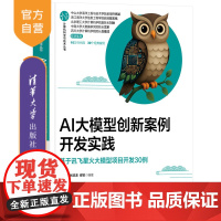 [正版新书]AI大模型创新案例开发实践——基于讯飞星火大模型项目开发30例 李永华、张政波、翟锐 清华大学出版社