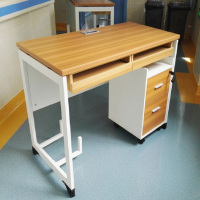 心业1.2米钢木办公桌台XYZ5简易办公桌台 此产品单件不出售批量请联系客服(仅在线下销售,仅供安徽政府部门批量采购)