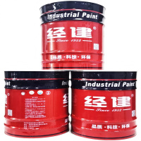 经建 钢结构防锈漆 红丹色18kg 桶