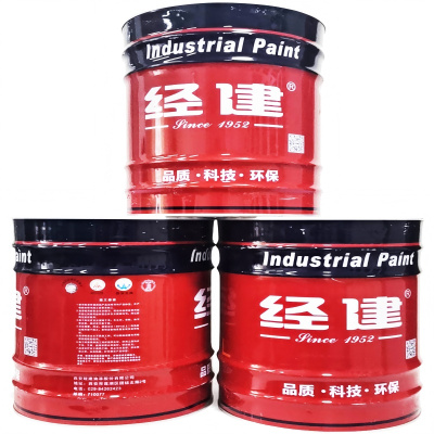 经建 钢结构防锈漆 红丹色18kg 桶