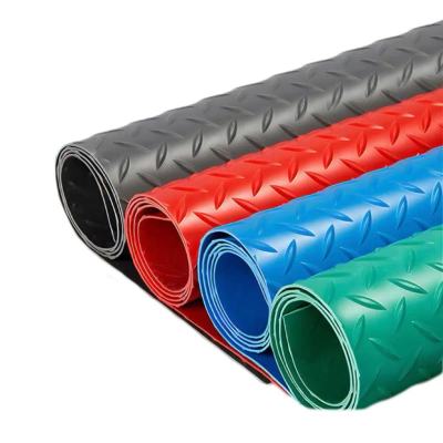 中锦科技 PVC防滑垫 宽1m 长15米 厚2.7mm 人字纹( 颜色备注) 卷