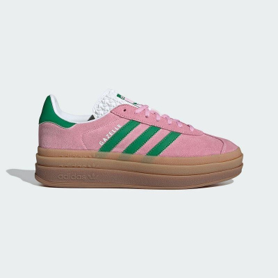 ADIDAS阿迪达斯三叶草休闲鞋GAZELLE BOLD W低帮女鞋板鞋IE0420 C