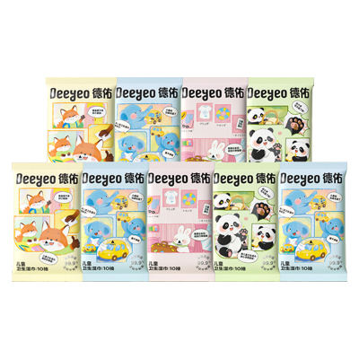 德佑湿巾10片*30包携带方便儿童2001DYWP903(包装随机)