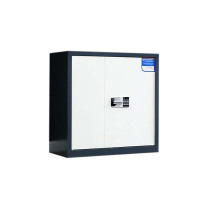 豪利特保密柜财务档案柜文件柜办公室资料储物柜保险柜矮柜灰白-国保密码锁