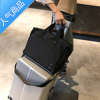 FENGHOU旅行包女手提包小行李包防水简约轻便短途大容量套拉杆出差旅行袋