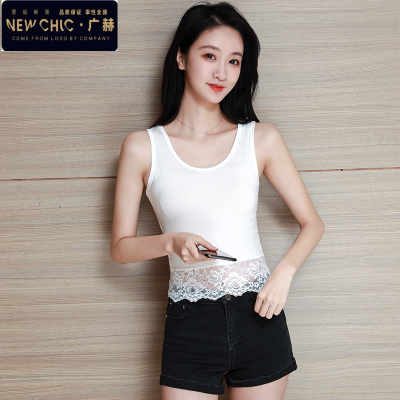 广赫莫代尔吊带背心女2020性感外穿短款打底上衣百搭显瘦内搭小吊带衫