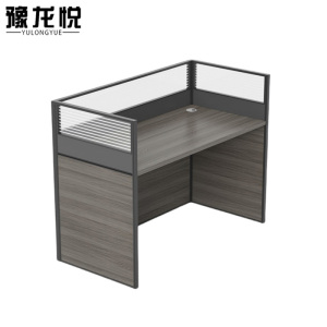 豫龙悦屏风办公桌