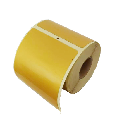 驰洛科 CL-100mm*120mm黄 标签胶贴 (计价单位:卷) 黄色