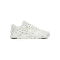 耐克(NIKE)女士系带休闲板鞋轻便百搭皮革拼接运动鞋日常通勤潮鞋