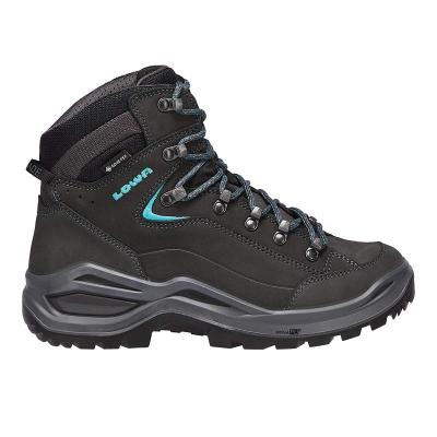 LOWA女款加宽版户外徒步登山鞋防水防滑耐磨中帮鞋低帮靴