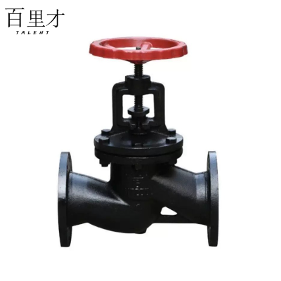 百里才 铸铁法兰截止阀 DN125 个