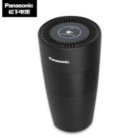 松下(Panasonic)小黑杯车载净化器小空间净化除味除病菌抑制过敏原纳诺怡水离子净味器 F-SG03P1C-K