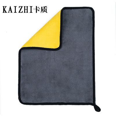 卡质 方巾毛巾厨房擦家具抹布 包边30*30 10条装/包