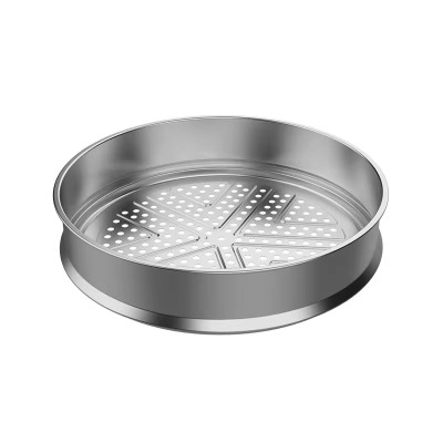 爱仕达不锈钢蒸屉RGS28E5Q 28cm大口径单层独立装轻便耐用家用厨房神器