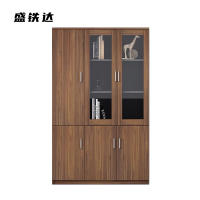 盛铁达 书柜储物柜左3门1200*400*2000mm STD-JJ156 个