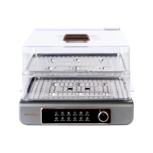 英国勃曼智能电蒸箱BM-Z07家用蒸汽锅电蒸锅双层透明多功能大容量