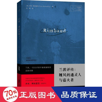 醉染图书兰波评传 履风的人与盗火者97875520338
