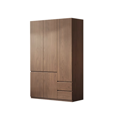 苏宁 质凡 实木衣柜卧室家用出租房用实木衣柜简约/ZF-YG013/1200*600*2000