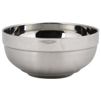 瓦图 WATU 不锈钢碗 11CM 双层 饭碗 10个装