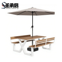 圣承启 一体式桌椅 140cm 套