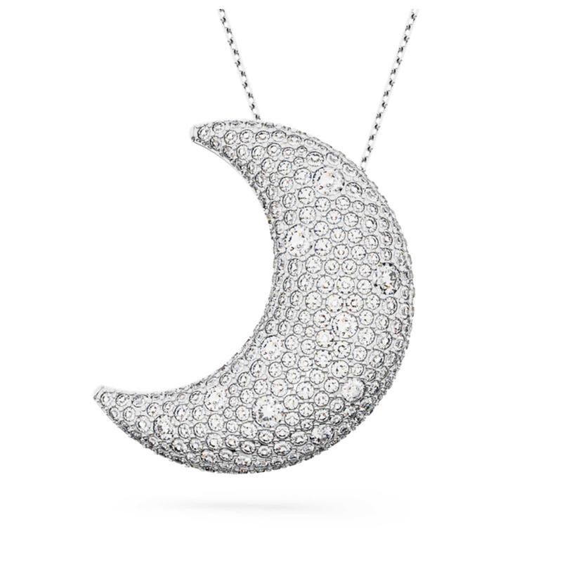Swarovski女项链月亮时尚饰品Sublima闪亮珠宝首饰日常穿搭派对聚会