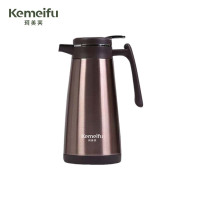 珂美芙 304不锈钢保温水壶 香槟金1600ml 个