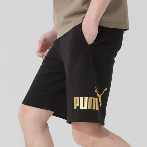 彪马(PUMA)男裤新款时尚潮流运动裤健身跑步透气宽松训练裤针织短裤687541-01 ZP