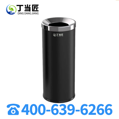 丁当匠客运大厅垃圾桶金属果皮箱垃圾箱垃圾桶不锈钢垃圾桶A197