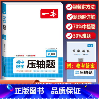 八年级[人教版]数学压轴题 初中通用 [正版]2024版初中数学计算题满分训练国一八年级九年级中考人教版北师版初一初二思