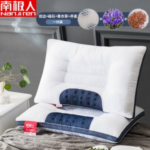 决明子枕头单人荞麦枕双人枕芯一对装家用宿舍