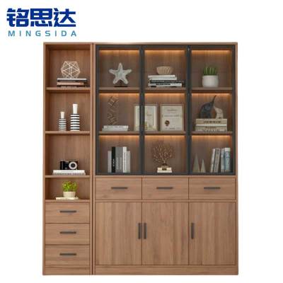 铭思达书柜三门三抽A款台