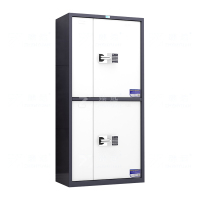 臻远 ZYJJ-80022保密柜密码文件柜保密档案资料柜钢制密码锁保密 灰白套色通双节智能密码锁