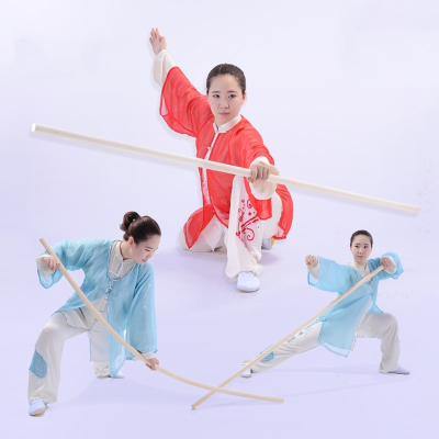  白蜡杆武术棍少林齐眉棍闪电客表演长短棍枪杆白腊杆太极棍开背木棍 精品1.8米 直径3.0厘米