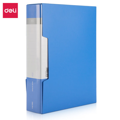 得力(deli) 5007ES_100页资料册A4资料册透明活页试卷夹文件夹插页袋 单位:只