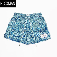 HLCOMAN夏季美式运动篮球短裤男不过膝宽松休闲四分跑步运动速干健身裤