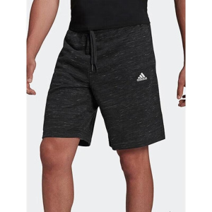 阿迪达斯短裤男裤新款运动针织舒适透气休闲五分裤 HE1804 D