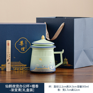 国潮故宫文创公司年会礼品定制logo送领导客户高档新年伴手礼开业