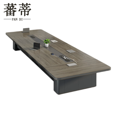 蕃蒂培训桌2.4米张