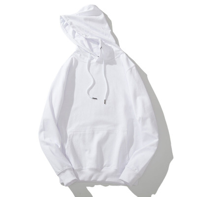 珂卡慕(KEKAMU)易烊千玺朋友请听好同款薄款白色连帽卫衣男女情侣帽衫外套衣服潮