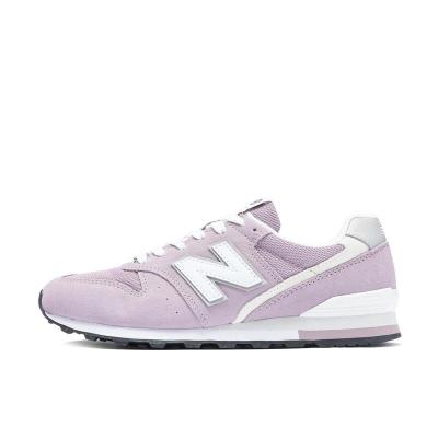 New Balance女士复古跑鞋紫色缓震舒适休闲运动鞋