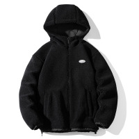 羊羔绒外套棉衣新款韩版潮牌上衣情侣款加棉加厚棉袄棉服男装