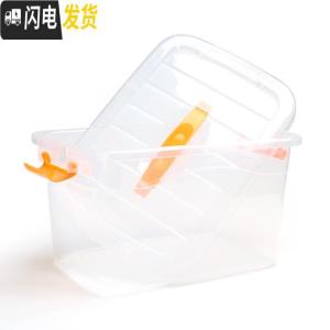 三维工匠长27宽20高17cm储物箱收纳箱小号家用折叠防潮密封衣物整理箱